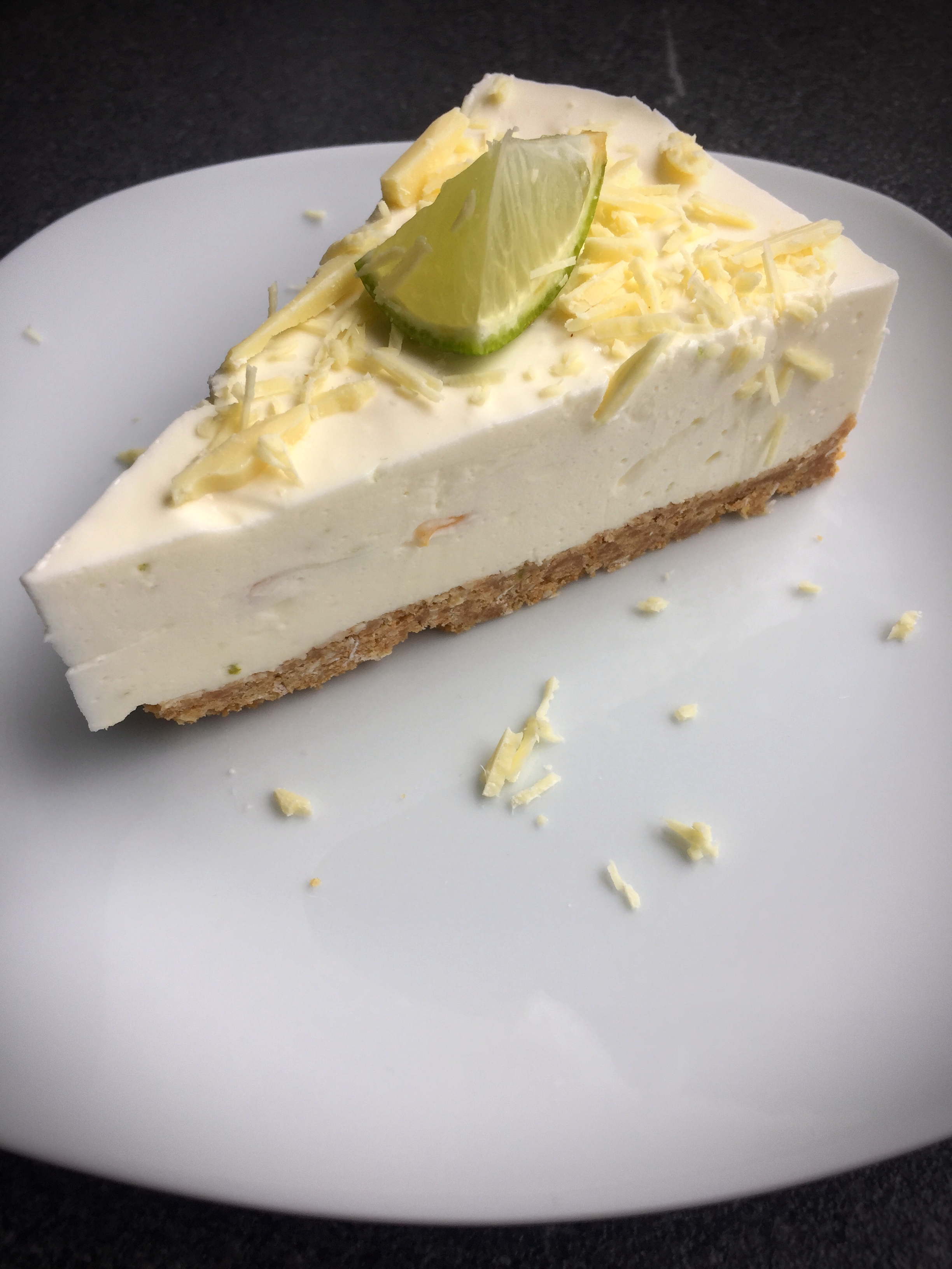 Limetten-Zitronen-Cheesecake