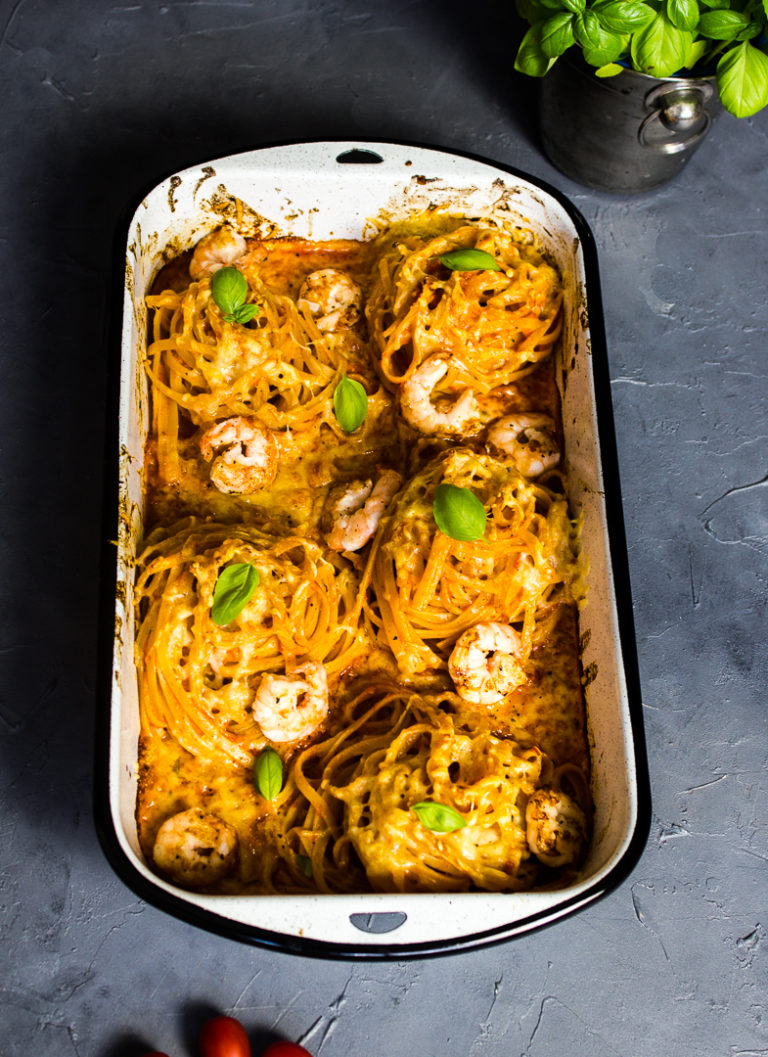 NUDELNESTER MIT GEBRATENEN GARNELEN - Fabian&amp;#39;s Food Factory